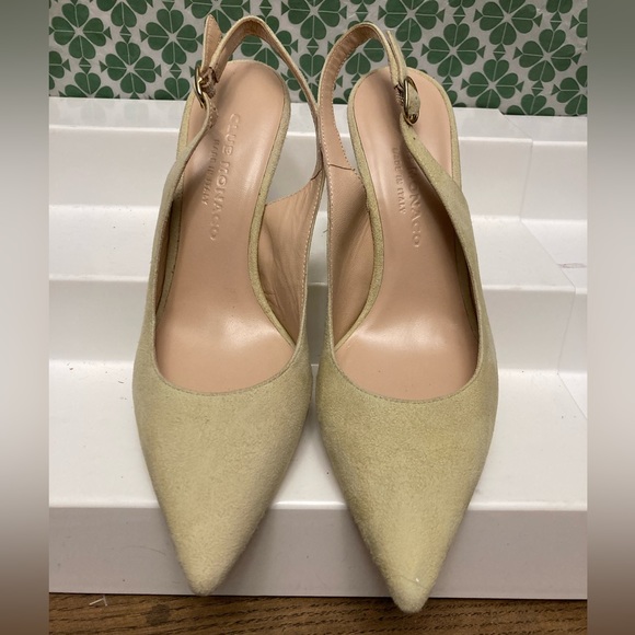 Club Monaco Yellow Heels - Picture 6 of 7